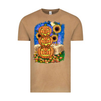 Vintage Camel pumpkin sunflower Vintage Tee - JahusDesignShop