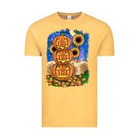 Vintage Mustard pumpkin sunflower Vintage Tee - JahusDesignShop