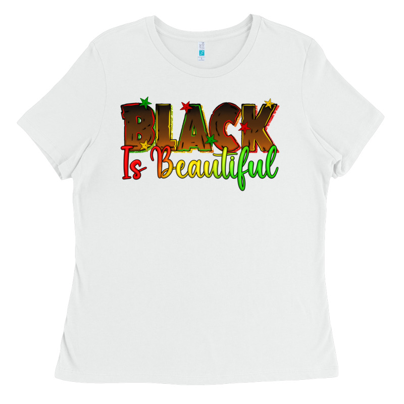 Black Is Beautiful Juneteenth Ladies Tee by texasbilliewilder | Teevron