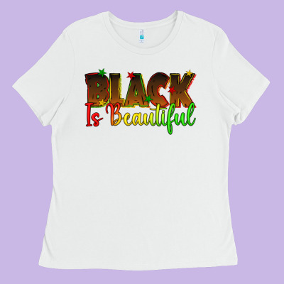 Ladies Tee black is beautiful juneteenth