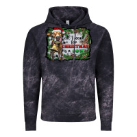 Cloud Black all i want for christmas is a cow Vintage Hoodie - RanaPortraitStore
