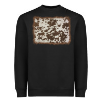 Black cowhide background Heavyweight Sweatshirt - AdoDesignShop