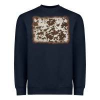 Navy cowhide background Heavyweight Sweatshirt - AdoDesignShop
