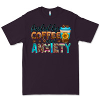 Plum fueled by coffee and anxiety Premium Tee - Zillion Design Studio