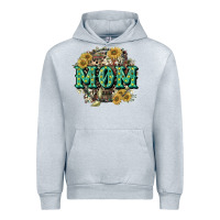 Heather Grey Aztec Mom Mother's Day Urban Hoodie - CowGirlArtShop