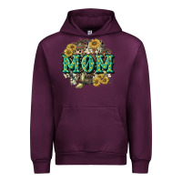 Mauve Wine Aztec Mom Mother's Day Urban Hoodie - CowGirlArtShop