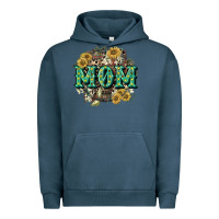 Pigment Midnight Navy Aztec Mom Mother's Day Urban Hoodie - CowGirlArtShop
