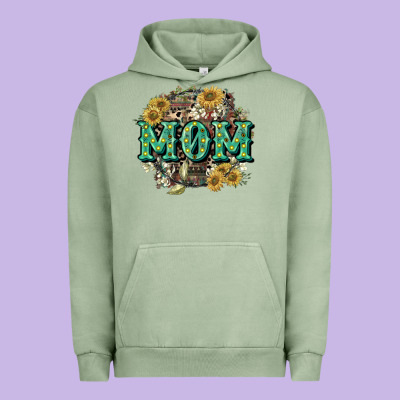 Aztec Mom Mother's Day Urban Hoodie Designed By Cowgirlartshop