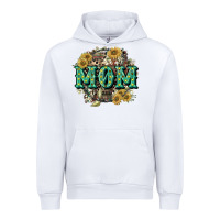 White Aztec Mom Mother's Day Urban Hoodie - CowGirlArtShop
