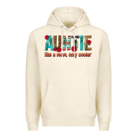 Tofu Auntie Like a Mom Only Cooler Premium Hoodie - texasbilliewilder
