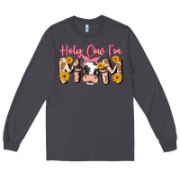 Smoke holy cow i'm mom Long Sleeve Tee - MaliasSmallBusiness