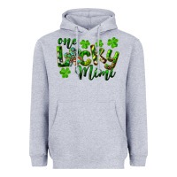 Heather Grey st. patrick's day one lucky mimi Heavyweight Hoodie - RanaPortraitStore