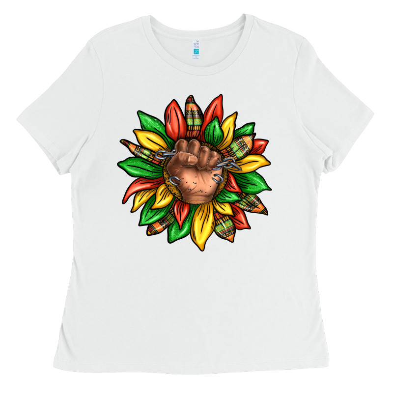 Black History Sunflower Ladies Tee by texasbilliewilder | Teevron