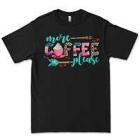 Black more coffee please Premium Tee - AdoDesignShop