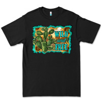 Black wild and free cactus Premium Tee - RanaPortraitStore
