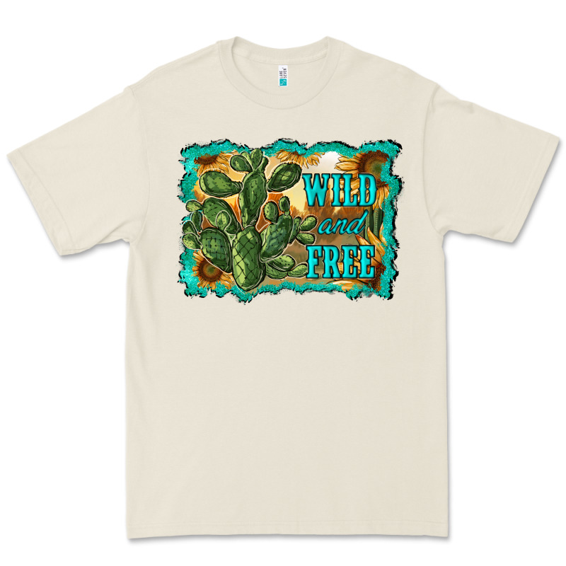Wild And Free Cactus Premium Tee by RanaPortraitStore | Teevron