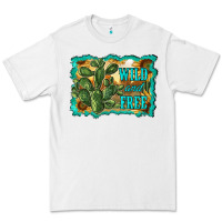 White wild and free cactus Premium Tee - RanaPortraitStore