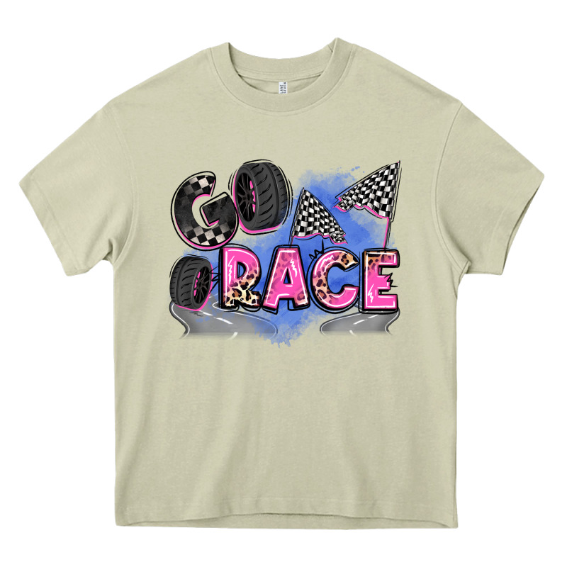 Go Race Heavy Core Tee by Zillion Design Studio | Teevron
