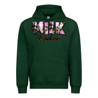 Forest Green Milk Maker Mother's Day Urban Hoodie - CowGirlArtShop