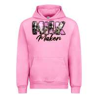 Fuchsia Pink Milk Maker Mother's Day Urban Hoodie - CowGirlArtShop