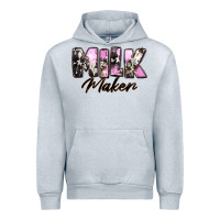 Heather Grey Milk Maker Mother's Day Urban Hoodie - CowGirlArtShop
