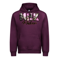 Mauve Wine Milk Maker Mother's Day Urban Hoodie - CowGirlArtShop
