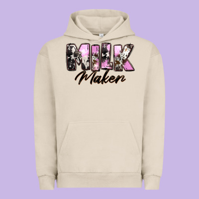 Milk Maker Mother's Day Urban Hoodie Designed By Cowgirlartshop