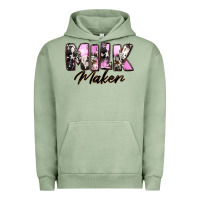 Pigment Oil Green Milk Maker Mother's Day Urban Hoodie - CowGirlArtShop