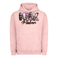 Pigment Salmon Milk Maker Mother's Day Urban Hoodie - CowGirlArtShop