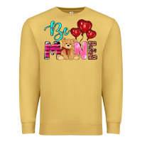 Antique Gold valentine's day be mine tedybear Premium Sweatshirt - RanaPortraitStore