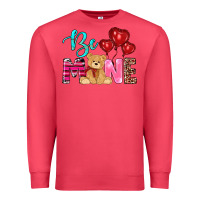 Cardinal valentine's day be mine tedybear Premium Sweatshirt - RanaPortraitStore