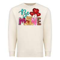 Sandshell valentine's day be mine tedybear Premium Sweatshirt - RanaPortraitStore