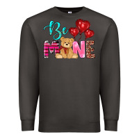 Smoke valentine's day be mine tedybear Premium Sweatshirt - RanaPortraitStore