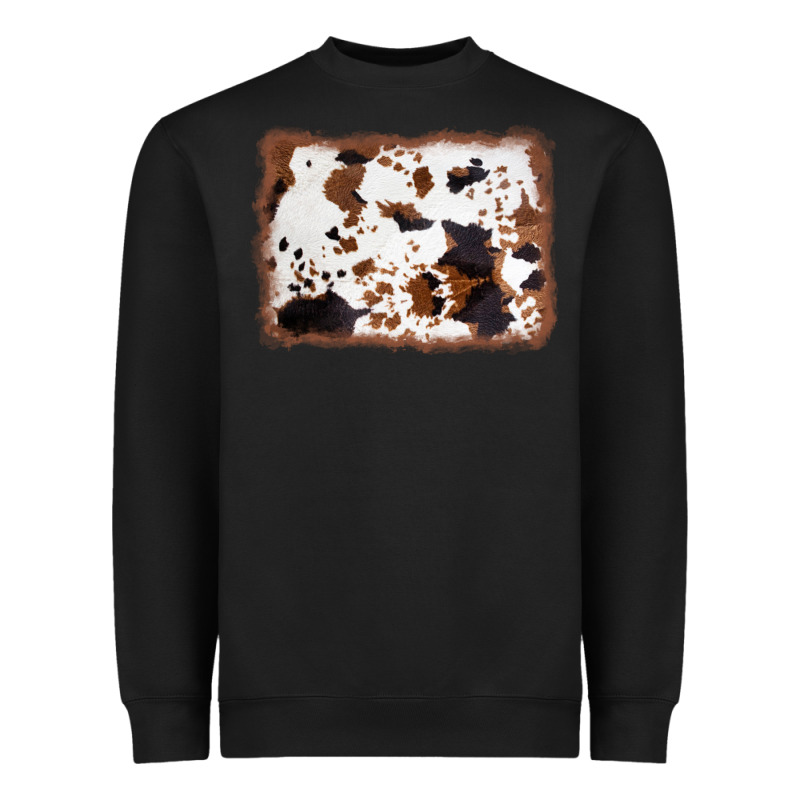 Cowhide Background Heavyweight Sweatshirt by AdoDesignShop | Teevron