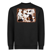 Black cowhide background Heavyweight Sweatshirt - AdoDesignShop