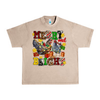 French Oak chicken merry and bright Urban Heavy Tee - AdoDesignShop