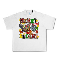 Lunar Rock chicken merry and bright Urban Heavy Tee - AdoDesignShop
