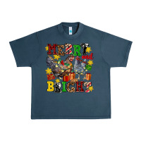 Midnight Navy chicken merry and bright Urban Heavy Tee - AdoDesignShop