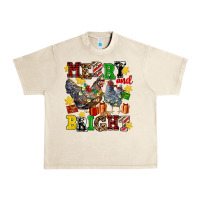 Sandshell chicken merry and bright Urban Heavy Tee - AdoDesignShop