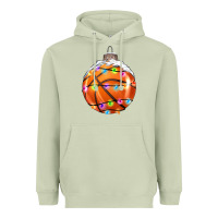 Matcha Christmas Basketball Heavyweight Hoodie - RanaPortraitStore