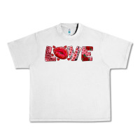 Lunar Rock love with kiss Urban Heavy Tee - AdoDesignShop