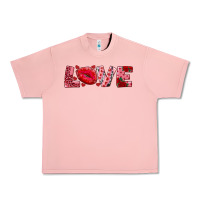 Salmon love with kiss Urban Heavy Tee - AdoDesignShop