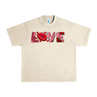Sandshell love with kiss Urban Heavy Tee - AdoDesignShop