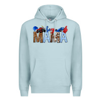 Blue Mist Boy Mama Premium Hoodie - texasbilliewilder