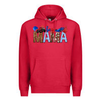 Cardinal Boy Mama Premium Hoodie - texasbilliewilder