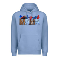Colony Blue Boy Mama Premium Hoodie - texasbilliewilder
