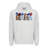 Dove Grey Boy Mama Premium Hoodie - texasbilliewilder