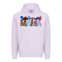 Lilac Boy Mama Premium Hoodie - texasbilliewilder