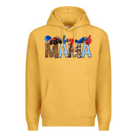 Mustard Boy Mama Premium Hoodie - texasbilliewilder