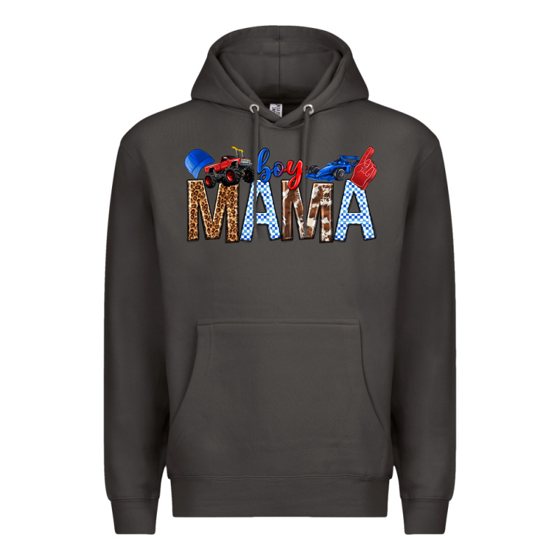 Boy Mama Premium Hoodie by texasbilliewilder | Teevron